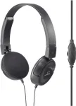 RF-HS-130 k&otilde;rvapealsed k&otilde;rvaklapid juhtmega stereo must stirnband (RF-5152722)