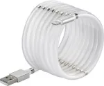 Renkforce USB 2.0 &uuml;henduskaabel [1x USB 2.0 pistik A - 1x Apple Lightning-pistik] 1,00 m valge (TO-6897012)