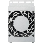 CPU jahuti SILVERSTONE RAC45-FC-801 kompaktne 80 mm ventilaator, h&otilde;bedane/must