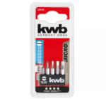 Kruvikeeramisotsakute komplekt KWB 128540 &mdash; 5 tk, lamedad otsad, 28 mm