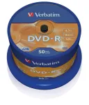 Verbatim DVD-R Matt Silver 4.7 GB 50 tk