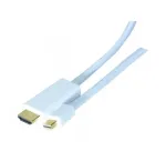 Hypertec 128061-HY videokaabli adapter 2 m HDMI Type A (Standard) Mini DisplayPort Valge