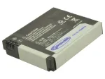 2-Power kaamera aku 3.7V 1000mAh, 1100 mAh, 3,7 V, liitiumioon (Li-Ion)