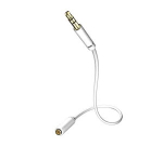Audio kaabel Inakustik 00310505 5m 3.5mm Valge