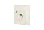Pistikupesa LC-D MetzConnect 1501207K1U-E valge