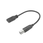 ACT USB USB-C emane USB-B 2.0 printeriadapteri kaabel 0,2 m