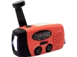 Denver SCR-2005 Emergency Solar Radio with AM/FM, LED Light, SOS, and Power Bank