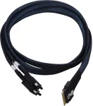 Microchip Adaptec sisemine NVMe-kaabel 1x SFF-8654 x8 kuni 2x SFF-8612 x4 (OCuLink) 0,8 m SlimSAS OCuLink NVMe-draividele