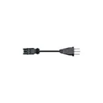 BACHMANN Toitekaabel H05VV-F 3G1.0mm 5,0m Must GST18/T12