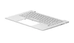 HP Asenduss&uuml;learvuti klaviatuur taustvalgustusega saksa QWERTZ must EliteBook 840 G5/G6, ZBook 15u G5/G6 jaoks