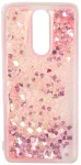Evelatus Xiaomi Redmi 8 Shining Quicksand Case Pink
