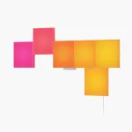 Nanoleaf Blocks Big Squares Starter Kit N8100K02-6BS, 6 LED-paneeli, 16 mln+ v&auml;rvi, Wi-Fi 2,4 GHz, &uuml;hildub Apple Home/Alexa/Google Home/SmartThings