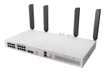 V&otilde;rgukommutaator MikroTik CRS418-8P-8G-2S+5axQ2axQ-RM &mdash; L2/L3, 17&times; Gigabit RJ-45, 2&times; SFP+, PoE (802.3af/at), 1U rack
