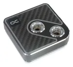 Veeblokk Alphacool Core 1 Aurora Carbon Brass Copper Nickel Black 72mm