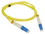 Alantec FOC-LCLC-9SMD-2 InfiniBand/fiiberoptiline kaabel 2 m LC Kollane