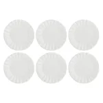 LA PORCELLANA BIANCA 6-osaline Ducale salatitaldrikute komplekt - valge, 20 cm