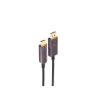 SHIVERPEAKS BS30-20075 aktiivne optiline DisplayPort - HDMI adapterkaabel, 4K60, 10 m, must