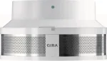 GIRA 233702 kaheanduriline suitsuandur RWM Dual koos 230V alusega, valge