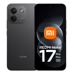 Xiaomi Redmi Note 17 Pro Max 8GB RAM 512GB salvestusruum 5G Dual SIM must NFC