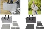 SIGEL BAB02 Desk Sharing kott Basic L, tumehall, 5-osaline komplekt