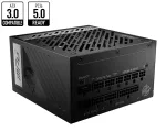 MSI MPG A850G PCIE5 toiteplokk 850 W 24-kontaktine ATX ATX Must