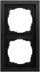 GIRA 021274 Katteloor 2-kohaline, Gira F200, must