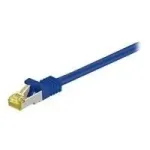 Wentronic Goobay Cat7 patch-kaabel S/FTP (PiMF), 7,5 m, sinine, LSZH halogeenivaba, vask, RJ45