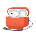Tech-Protect silikoonkate Apple AirPods Pro 1/2 jaoks, neoonoranž