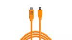USB-kaabel Tether Tools CUC2415-ORG 4,6 m USB 2.0 USB C Mini-USB B oranž