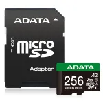 MicroSDXC ADATA Speed Plus 256GB UHS Class 3 UD256GUI3V30A2SP-RA1