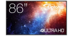 Digital signage lamekraan Optoma N3861K 86 tolli LED 4K Ultra HD