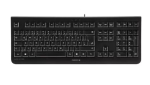 CHERRY KC 1000 klaviatuur universaalne USB AZERTY Belgia must