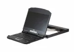 ATEN CL3800NW riiulikonsool 47 cm (18.5 tolli) 1920 x 1080 pikslit Metall, Plastik Must 1U