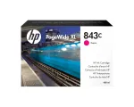HP 843C 400-ml magenta PageWide XL tindikassett, pigmenttint