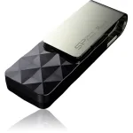 Silicon Power Blaze B30 SP016GBUF3B30V1K USB-m&auml;lupulk, 16 GB, USB 3.0, must