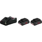 Bosch 1 600 A01 BA3 juhtmeta t&ouml;&ouml;riista aku/laadija Aku ja laadija komplekt