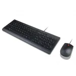 Lenovo 4X30L79897 klaviatuur Hiir kaasas Universaalne USB QWERTZ Saksa Must