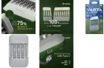 Akulaadija Varta Eco Charger Pro &mdash; USB, NiMH, laeb 4 AA/AAA, 1 h, hall