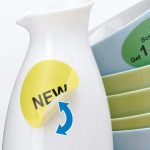 Isekleepuvad sildid HERMA 5067 A4 &Oslash; 60 mm &uuml;mmargused valged
