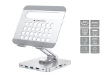 Conceptronic DONN26G, Silver, Tablet, Multimeediumialus, Alumiinium, 100 W, MicroSD (TransFlash), SD, SDHC, SDXC