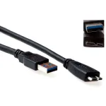 USB 3.0 A isane - USB micro B isane 0,50 m ACT SB3028