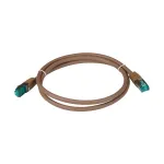 EFB-Elektronik RJ45 paigalduskaabel Cat.6A S/FTP LSZH pruun 1m Tootja: EFB Elektronik (MK6001.1BR)
