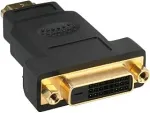 Adapter Kindermann HDMI-DVI-D-le (isane&ndash;emane) &mdash; digitaalne videosignaal