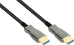 AOC h&uuml;briidne &uuml;likiire HDMI 2.1 kaabel, 8K @60Hz / 4K @120Hz, 48 GBit/s, must, 100m, PYTHON (AOC-H21100)