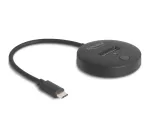 Delock 64254 M.2 dokkimisjaam M.2 NVMe / SATA SSD-ketastele, USB 3.2 Gen 2 (10 Gbps) USB Type-C, must