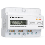 Kolmefaasiline DIN-liistu energiaarvesti QOLTEC 50978 &mdash; 400V, 100A