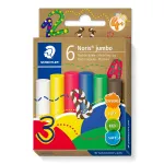 Staedtler Noris Jumbo 842 C6 voolimissavi, 6 pulka 16,6 g, erinevad v&auml;rvid