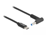 DeLOCK s&uuml;learvuti laadimiskaabel USB USB-C isane HP 4,5 x 3,0 mm isane 1,5m 20V 3A