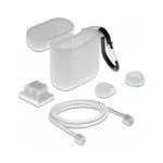 DeLOCK Apple AirPods tarvikukomplekt valge