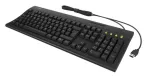 KeySonic KSK-8041U-CR klaviatuur universaalne USB saksa must